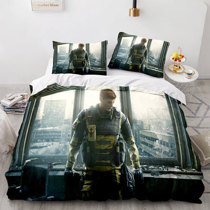 Rainbow Six Siege Bedding Set Quilt Covers Room Decoration