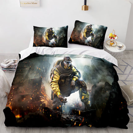 Rainbow Six Siege Cosplay Bedding Set Quilt Covers Without Filler