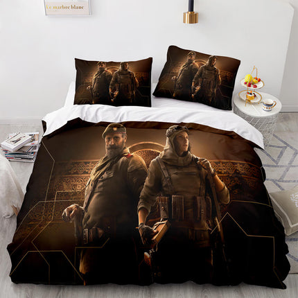 Rainbow Six Siege Cosplay Bedding Set Quilt Covers Without Filler