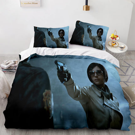 Resident Evil Bedding Set Kids Quilt Cover Without Filler