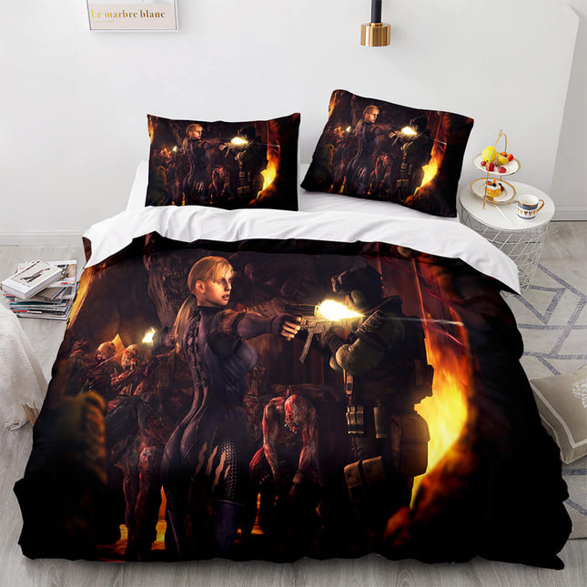 Resident Evil Bedding Set Kids Quilt Cover Without Filler