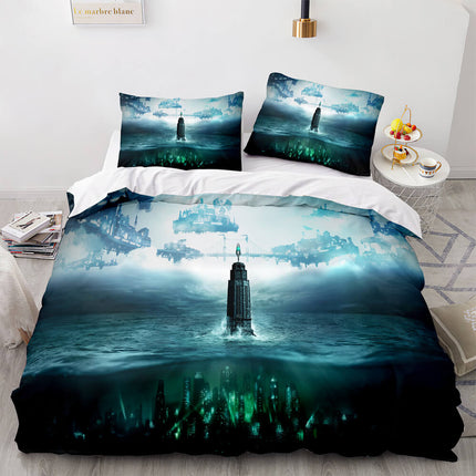 Resident Evil Bedding Set Kids Quilt Cover Without Filler