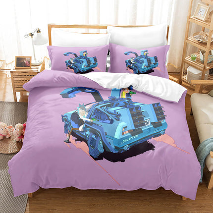 Rick and Morty Cosplay Bedding Sets Quilt Covers Without Filler