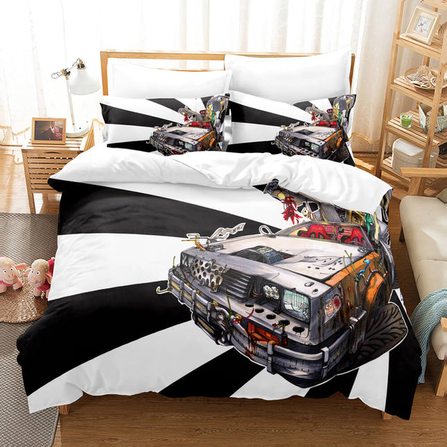 Rick and Morty Pattern Bedding Sets Quilt Covers Room Decoration