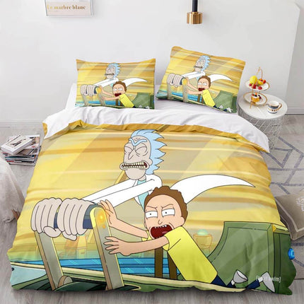Rick and Morty Season 5 Bedding Set Quilt Duvet Covers Bedding Sets