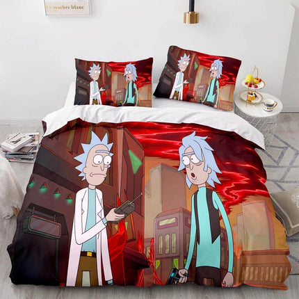 Rick and Morty Season 5 Bedding Set Quilt Duvet Covers Bedding Sets