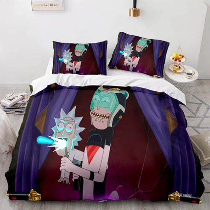 Rick and Morty Season 5 Bedding Set Quilt Duvet Covers Bedding Sets