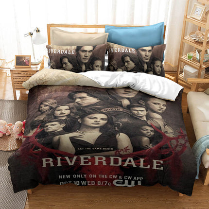 Riverdale TV Pattern Bedding Sets Kids Quilt Covers