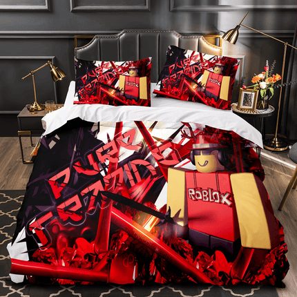 Roblox Bedding Set Quilt Cover Bed Without Filler