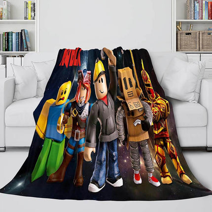 Roblox Blanket Flannel Fleece Blanket