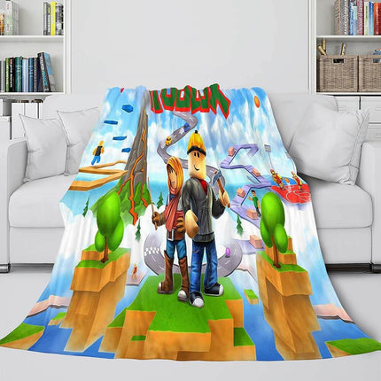 Roblox Blanket Flannel Fleece Blanket