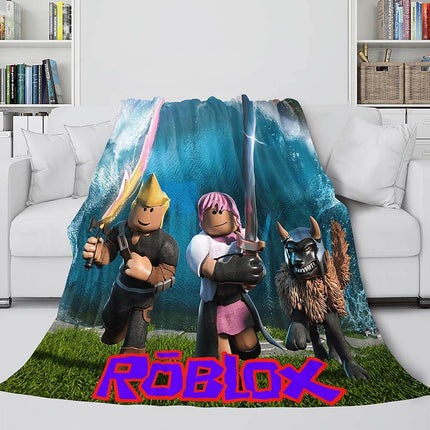 Roblox Blanket Flannel Fleece Blanket