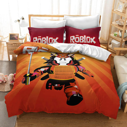 Roblox Kids Bedding Set Quilt Covers Room Decoration