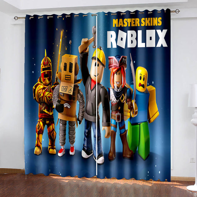 Roblox Curtains Blackout Window Drapes