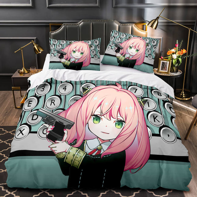 SPY×FAMILY Bedding Set Cosplay Quilt Cover Without Filler