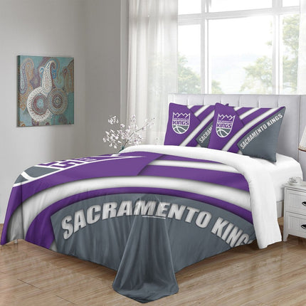 Sacramento Kings Bedding Set Duvet Cover Without Filler