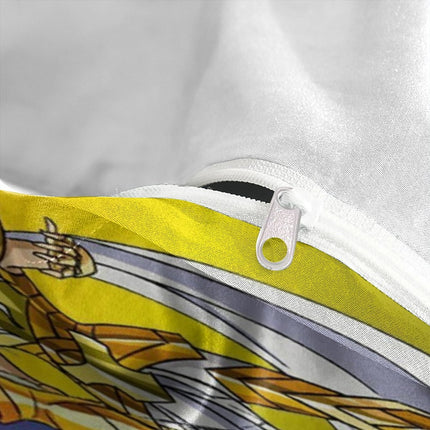 Saint Seiya Bedding Set Pattern Quilt Cover Without Filler