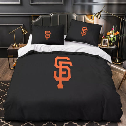 San Francisco Giants Bedding Set Quilt Cover Without Filler