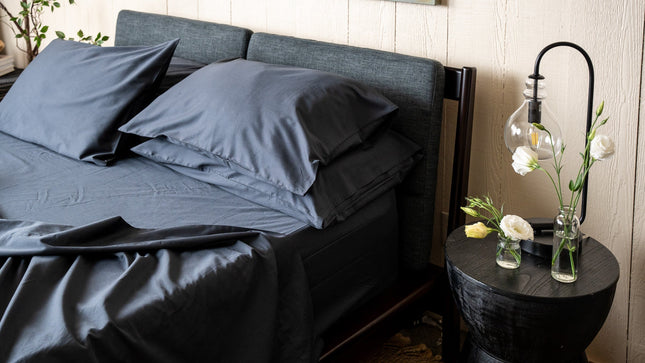Sateen Organic Cotton Sheet Set + Pillowcases Nest Bedding® 
