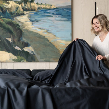 Sateen Organic Cotton Sheet Set + Pillowcases Nest Bedding® 