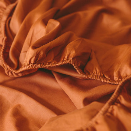 Sateen Organic Cotton Sheet Set + Pillowcases Nest Bedding® 