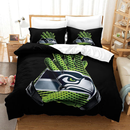 Seattle Seahawks Bedding Set Duvet Cover Without Filler