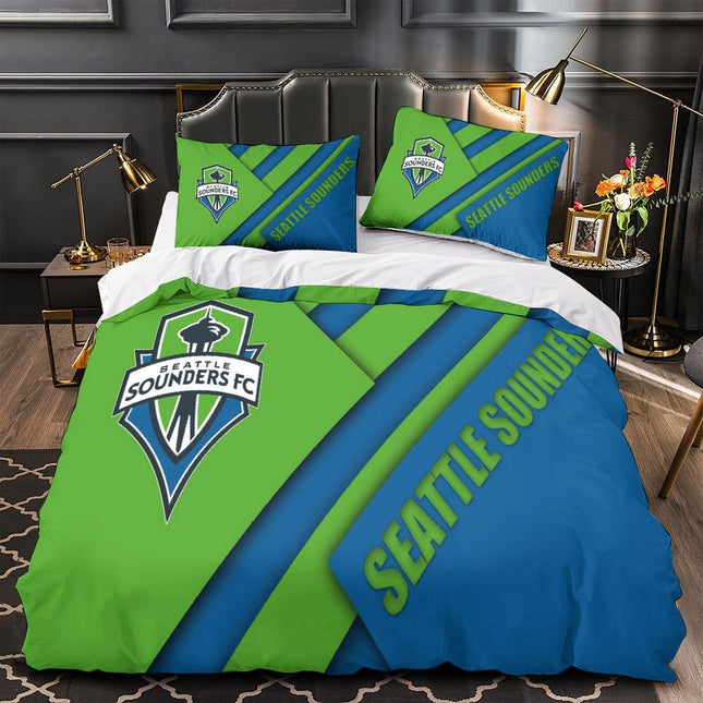 Seattle Sounders FC Bedding Set Duvet Cover Without Filler
