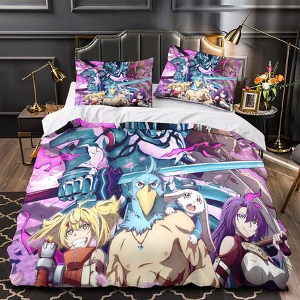 Shangri-La Frontier Bedding Set Pattern Quilt Cover Without Filler
