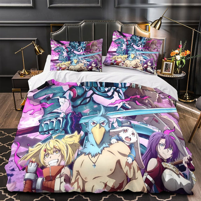 Shangri-La Frontier Bedding Set Pattern Quilt Cover Without Filler