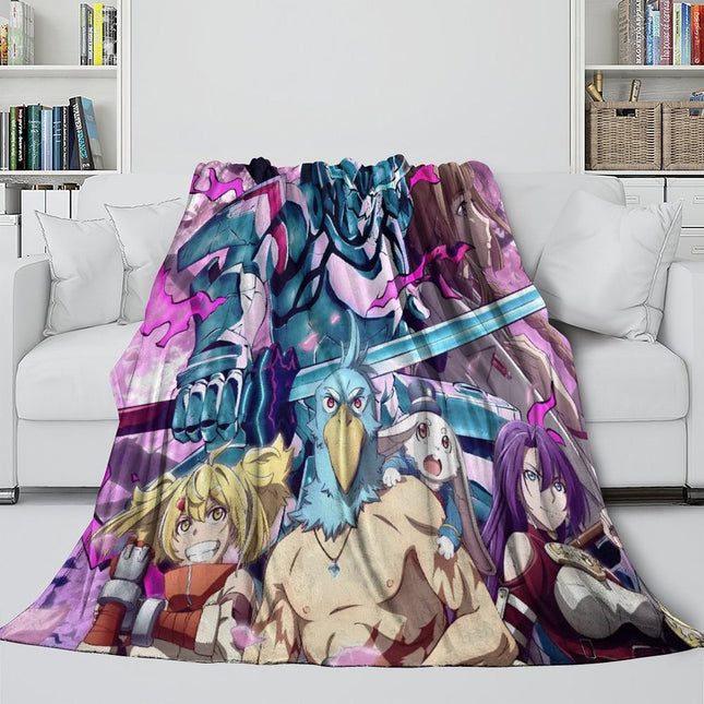 Shangri-La Frontier Blanket Flannel Fleece Throw Room Decoration