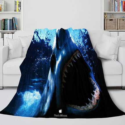 Shark Flannel Blanket Fleece Throw Blanket Wrap Nap Bedding Sets