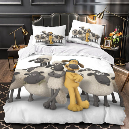 Shaun the Sheep Bedding Set Quilt Duvet Cover Without Filler