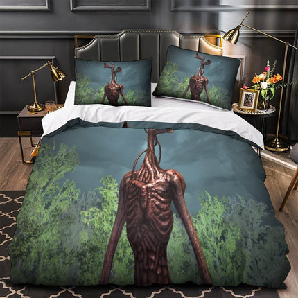 Siren Head Bedding Set Quilt Duvet Cover Without Filler