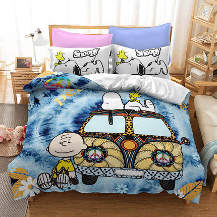 Snoopy Bedding Set Quilt Duvet Covers Without Filler