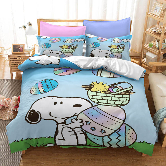 Snoopy Cosplay Bedding Set Duvet Cover Without Filler
