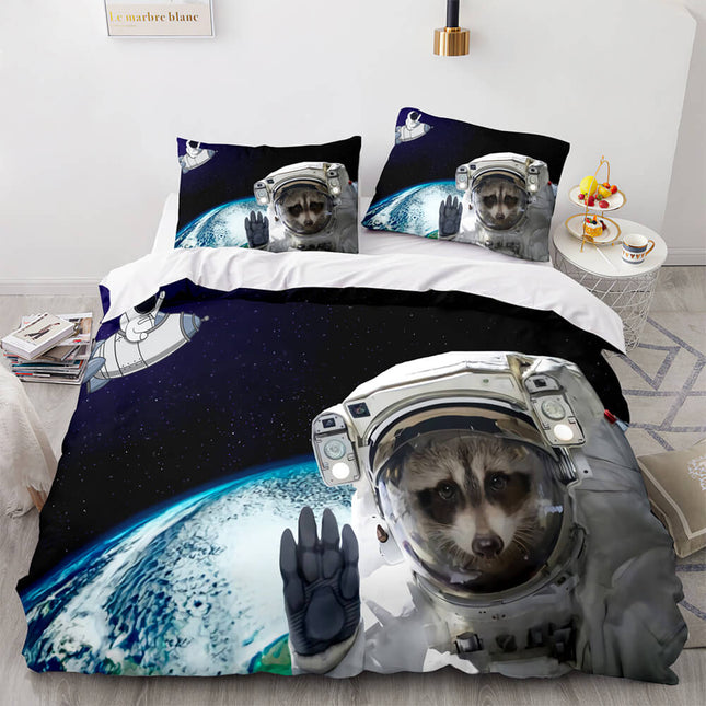 Space Astronaut Bedding Sets Quilt Covers Without Filler