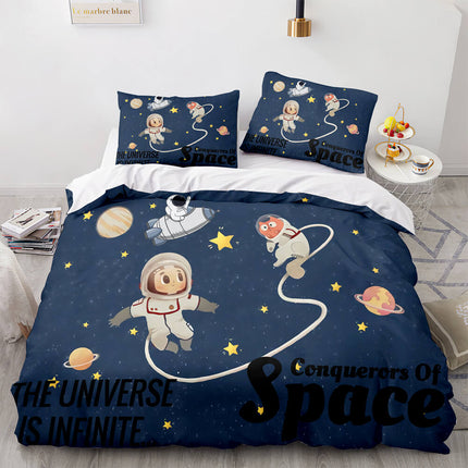 Space Astronaut Bedding Sets Quilt Covers Without Filler