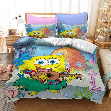 SpongeBob SquarePants Bedding Set Quilt Cover Without Filler