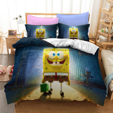 SpongeBob SquarePants Bedding Set Quilt Cover Without Filler