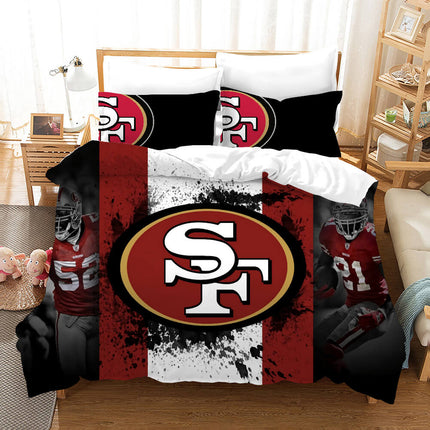 Sports Rugby Bedding Sets Quilt Cover Without Filler