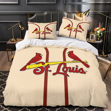 St. Louis Cardinals Bedding Set Quilt Cover Without Filler