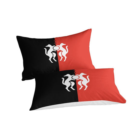 Stade Rennais Football Club Bedding Set Quilt Cover Without Filler