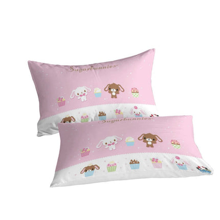 Sugarbunnies Bedding Set Pattern Quilt Cover Without Filler