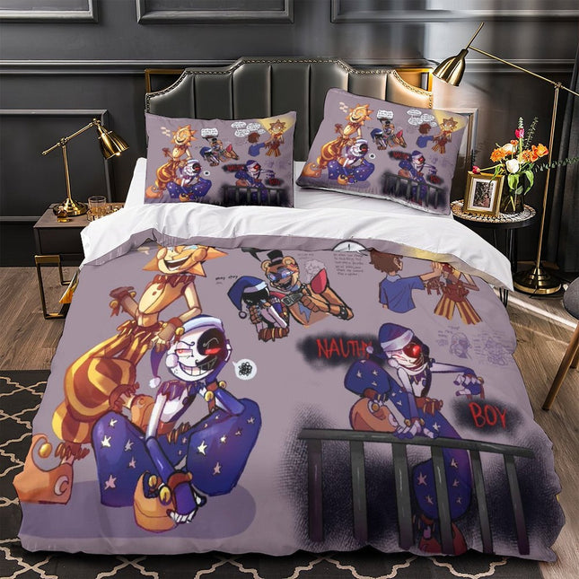 Sundrop And Moondrop Bedding Set Duvet Cover Without Filler