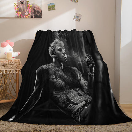 Super Star Flannel Fleece Throw Cosplay Blanket
