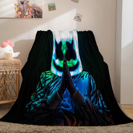 Super Star Flannel Fleece Throw Cosplay Blanket