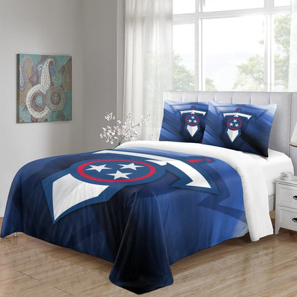 Tennessee Titans Bedding Set Duvet Cover Without Filler