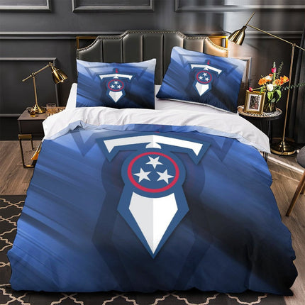 Tennessee Titans Bedding Set Duvet Cover Without Filler