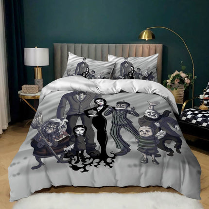 The Addams Family Bedding Set Quilt Cover Without Filler