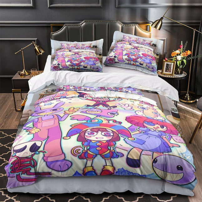 The Amazing Digital Circus Bedding Set Duvet Cover Without Filler
